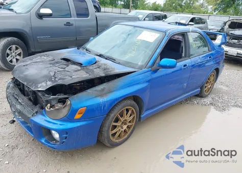 2002 Subaru Impreza Wrx z USA, uszkodzony, nr VIN JF1GD29602G517871